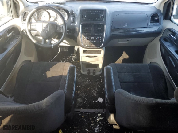 2013 Dodge Grand Caravan SXT with VIN 2C4RDGBG6DR533013, listed as a Copart auction lot 44587235 with 160,817 mi miles and Salvage Title. Bid and sale history available at carsss.com. Image 8.