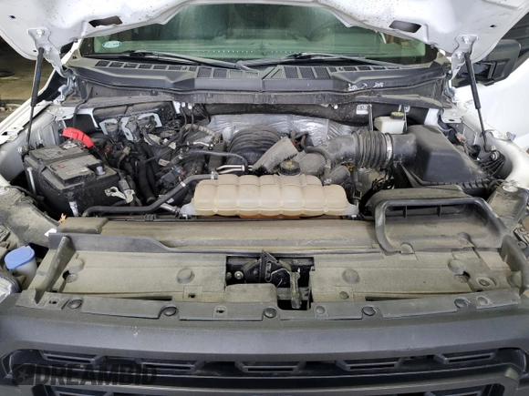 2022 Ford F-150 XL with VIN 1FTFW1E57NKD28966, listed as a Copart auction lot 55878125 with 77,121 mi miles and Salvage title. Bid and sale history available at DreamBid. Image 11.