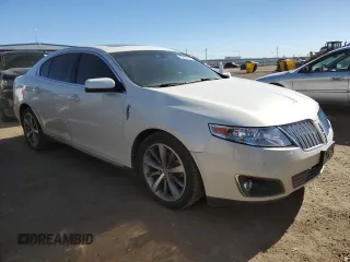 2009 Lincoln MKS with VIN 1LNHM94R59G611484, listed as a Copart auction lot 43998775 with 118,706 mi miles and Salvage Title. Bid and sale history available at DreamBid. Image 4.