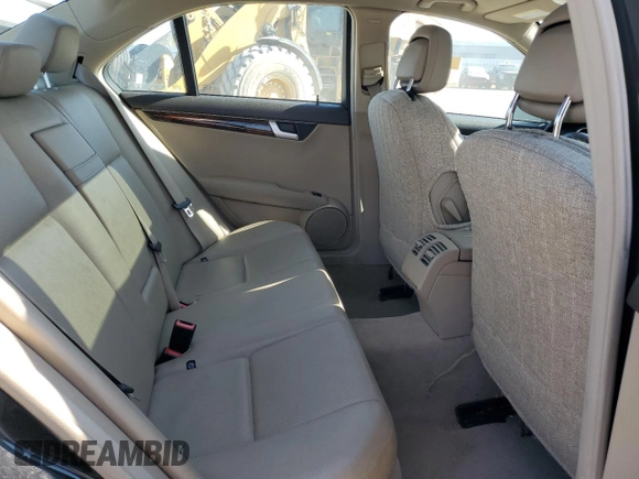 2012 Mercedes-Benz C 250 Sport with VIN WDDGF4HB1CR215421, listed as a Copart auction lot 59267555 with 114,029 mi miles and Clean title. Bid and sale history available at DreamBid. Image 10.