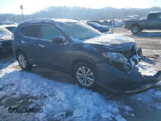 2016 Nissan Rogue S with VIN KNMAT2MT4GP651385, listed as a IAAI auction lot 41260834 with 120,932 mi miles and . Bid and sale history available at DreamBid. Image 1.