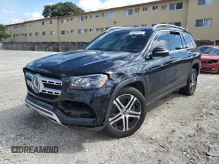 2021 Mercedes-Benz GLS with VIN 4JGFF5KE2MA566039, listed as a Copart auction lot 60915512 with 15,746 mi miles. Bid and sale history available at carsss.com. Image 2.