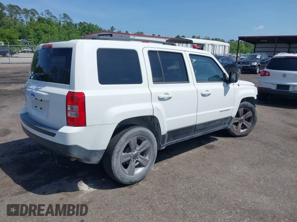 2014 Jeep Patriot Sport with VIN 1C4NJPBB3ED618570, listed as a IAAI auction lot 42126639 with 157,005 mi miles and . Bid and sale history available at DreamBid. Image 4.