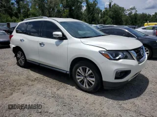 2019 Nissan Pathfinder SL with VIN 5N1DR2MNXKC652937, listed as a Copart auction lot 60358885 with 56,662 mi miles and Non repairable. Bid and sale history available at DreamBid. Image 4.