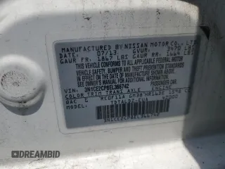 2014 Nissan Note S with VIN 3N1CE2CP8EL366742, listed as a Copart auction lot 60892485 with 173,430 mi miles and Salvage title. Bid and sale history available at DreamBid. Image 12.