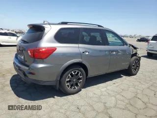 2020 Nissan Pathfinder SV with VIN 5N1DR2BN9LC583968, listed as a Copart auction lot 59009815 with 95,255 mi miles and Salvage title. Bid and sale history available at DreamBid. Image 3.