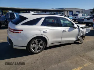 2023 Genesis GV70 Sport z VIN KMUMCDTCXPU093583, wystawiony jako Copart lot #87927445 z przebiegiem 28 187 mil mil oraz Szkoda całkowita • Salvage title. Historia ofert i sprzedaży dostępna na DreamBid. Obrazek 3.