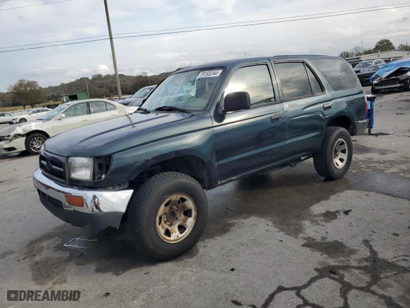 1997 Toyota 4Runner with VIN JT3GM84R6V0018024, listed as a Copart auction lot 79193244 with 258,463 mi miles and Clean Title. Bid and sale history available at carsss.com. Image 1.
