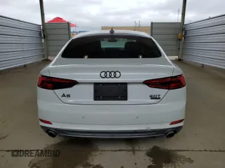 2018 Audi A5 Sportback Premium Plus with VIN WAUENCF57JA010688, listed as a Copart auction lot 49540794 with 66,981 mi miles. Bid and sale history available at carsss.com. Image 6.