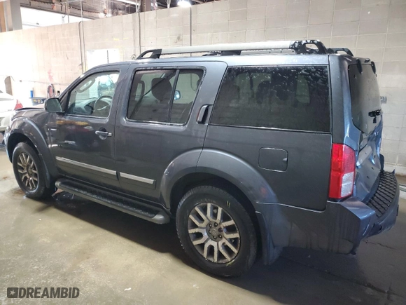 2012 Nissan Pathfinder SV with VIN 5N1AR1NB1CC638220, listed as a Copart auction lot 43397085 with 106,178 mi miles and Salvage Title. Bid and sale history available at carsss.com. Image 2.