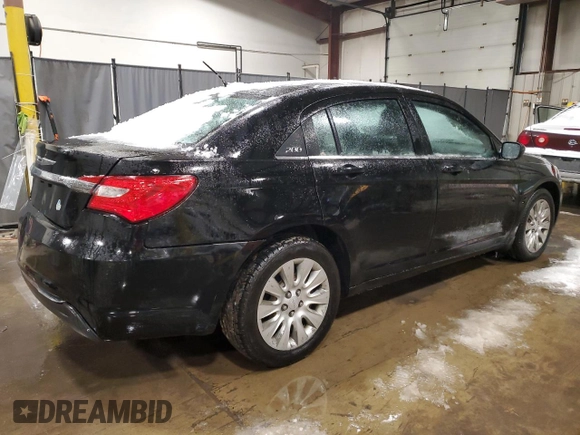 2013 Chrysler 200 LX with VIN 1C3CCBAGXDN737179, listed as a Copart auction lot 42098455 with 219,485 mi miles and Salvage Title. Bid and sale history available at carsss.com. Image 3.
