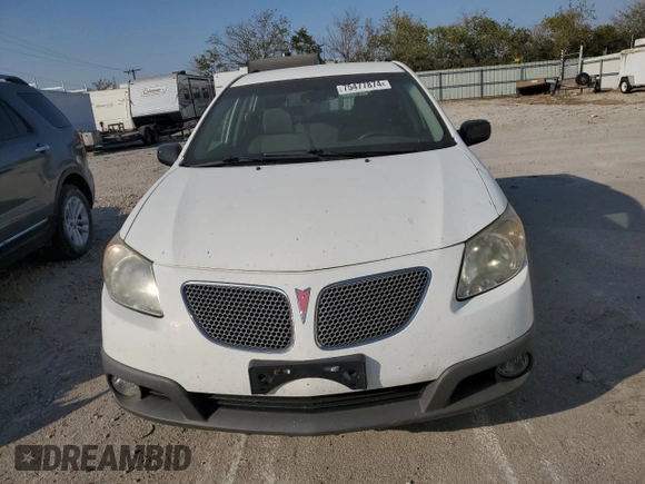 2008 Pontiac Vibe with VIN 5Y2SL65848Z400457, listed as a Copart auction lot 75477874 with 100,117 mi miles and Salvage Title. Bid and sale history available at carsss.com. Image 5.