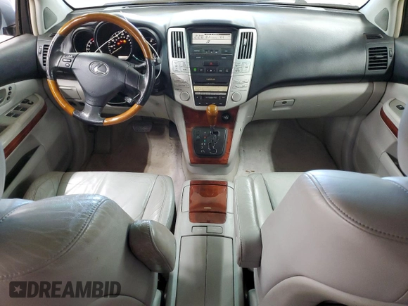 2004 Lexus RX 330 z VIN JTJGA31U040007404, wystawiony jako Copart lot #57972915 z przebiegiem 234 479 mil mil oraz Szkoda całkowita • Salvage title. Historia ofert i sprzedaży dostępna na DreamBid. Obrazek 8.