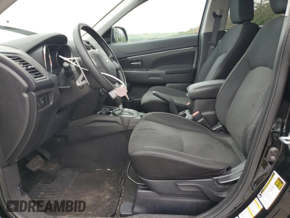2015 Mitsubishi Outlander SE with VIN 4A4AP4AU2FE042103, listed as a Copart auction lot 64390925 with 48,369 mi miles and Salvage title. Bid and sale history available at DreamBid. Image 7.