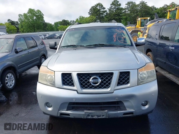 2008 Nissan Armada SE z VIN 5N1BA08D48N603251, wystawiony jako IAAI lot #42249956 z przebiegiem 186 715 mil mil oraz . Historia ofert i sprzedaży dostępna na DreamBid. Obrazek 6.