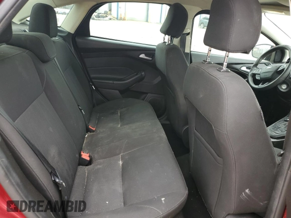 2017 Ford Focus SE with VIN 1FADP3F22HL264053, listed as a Copart auction lot 48172355 with 130,818 mi miles and Salvage Title. Bid and sale history available at DreamBid. Image 10.