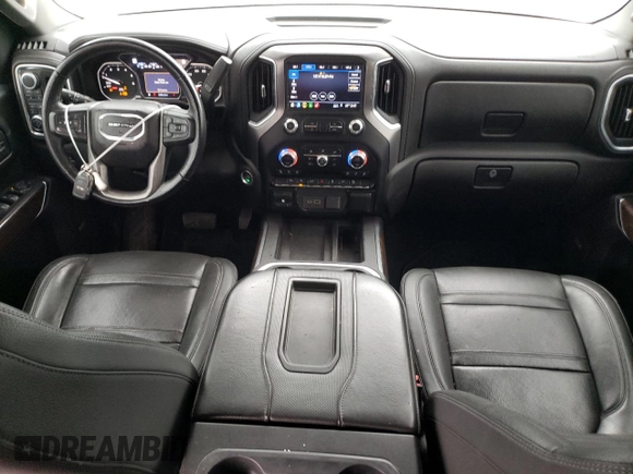 2019 GMC Sierra 1500 Denali with VIN 3GTU9FED4KG293454, listed as a Copart auction lot 53504625 with 38,862 mi miles and Salvage title. Bid and sale history available at DreamBid. Image 8.