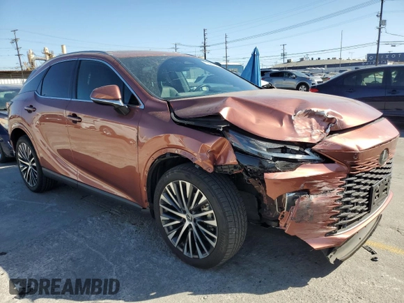 2023 Lexus RX 350 z VIN 2T2BAMCA2PC016603, wystawiony jako Copart lot #61083605 z przebiegiem 22 175 mil mil oraz Szkoda całkowita • Salvage title. Historia ofert i sprzedaży dostępna na DreamBid. Obrazek 4.