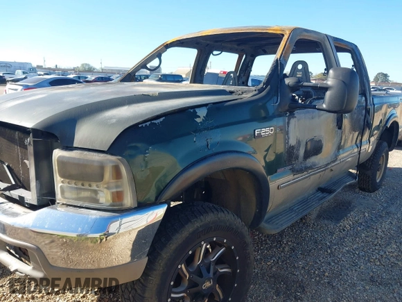 2000 Ford F-250 XL with VIN 1FTNW21F4YED61605, listed as a IAAI auction lot 41809169 with Not Provided miles and . Bid and sale history available at DreamBid. Image 2.
