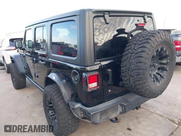 2019 Jeep Wrangler Unlimited Sport S with VIN 1C4HJXDN6KW686480, listed as a IAAI auction lot 41300842 with 67,359 mi miles and . Bid and sale history available at DreamBid. Image 3.
