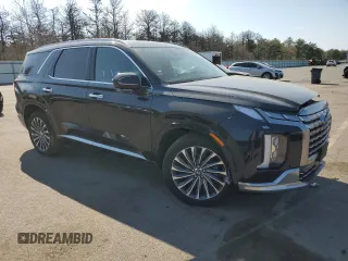 2024 Hyundai Palisade Calligraphy z VIN KM8R7DGEXRU708611, wystawiony jako Copart lot #54427745 z przebiegiem 40 173 mil mil oraz Szkody całkowita. Historia ofert i sprzedaży dostępna na DreamBid. Obrazek 4.