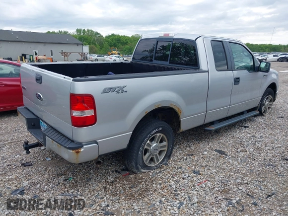 2008 Ford F-150 STX with VIN 1FTRX14W48FB49284, listed as a IAAI auction lot 42167294 with 121,120 mi miles and . Bid and sale history available at DreamBid. Image 4.