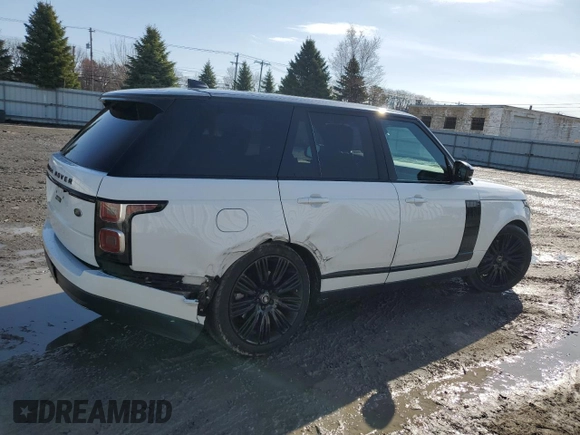 2020 Land Rover Range Rover P525 HSE с VIN SALGS2SE8LA579131, выставлен на аукционе Copart как лот 52798005 с пробегом 64 066 миль миль и Списание • Salvage title. История ставок и продаж доступна на DreamBid. Изображение 3.