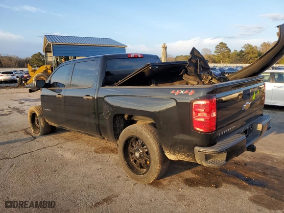 2018 Chevrolet Silverado 1500 Custom with VIN 3GCUKPEC1JG384424, listed as a Copart auction lot 43831585 with 37,267 mi miles and Salvage Title. Bid and sale history available at carsss.com. Image 2.