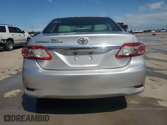 2012 Toyota Corolla L with VIN 5YFBU4EEXCP046888, listed as a Copart auction lot 54391485 with 0 mi miles and Clean Title. Bid and sale history available at carsss.com. Image 6.