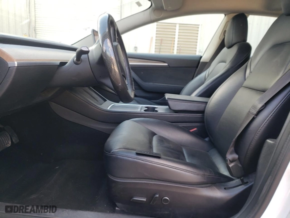 2022 Tesla Model 3 with VIN 5YJ3E1EA9NF191254, listed as a Copart auction lot 42329975 with NaN miles and Salvage Title. Bid and sale history available at carsss.com. Image 7.