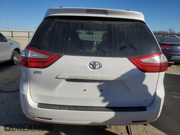 2017 Toyota Sienna LE Auto Access Seat with VIN 5TDKZ3DC8HS847703, listed as a Copart auction lot 84876684 with 175,928 mi miles and Salvage Title. Bid and sale history available at carsss.com. Image 6.