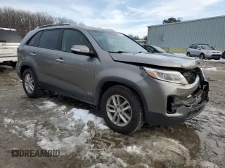 2014 Kia Sorento LX with VIN 5XYKTDA74EG461884, listed as a Copart auction lot 46021015 with 97,411 mi miles and Salvage Title. Bid and sale history available at carsss.com. Image 4.