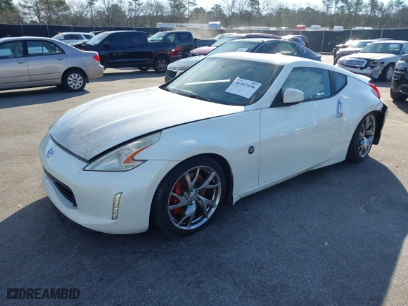 2013 Nissan 370Z with VIN JN1AZ4EH4DM380820, listed as a IAAI auction lot 41547638 with 118,222 mi miles. Bid and sale history available at carsss.com. Image 17.