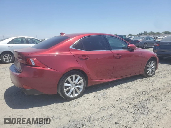 2014 Lexus IS 250 z VIN JTHBF1D21E5015320, wystawiony jako Copart lot #63400775 z przebiegiem 123 462 mil mil oraz Szkoda całkowita • Salvage title. Historia ofert i sprzedaży dostępna na DreamBid. Obrazek 3.