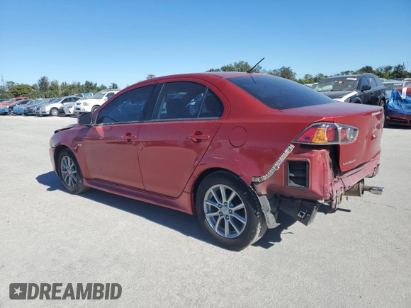 2015 Mitsubishi Lancer DE with VIN JA32U1FUXFU003517, listed as a Copart auction lot 81976354 with 127,252 mi miles and Salvage Title. Bid and sale history available at DreamBid. Image 2.