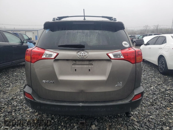 2015 Toyota RAV4 LE with VIN JTMBFREV2FD166618, listed as a Copart auction lot 51520205 with 135,829 mi miles and Clean Title. Bid and sale history available at carsss.com. Image 6.