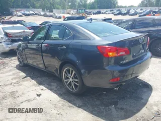 2008 Lexus IS 250 with VIN JTHBK262382072316, listed as a IAAI auction lot 42271350 with 170,208 mi miles and . Bid and sale history available at DreamBid. Image 3.