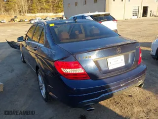 2013 Mercedes-Benz C-Class C 300 Sport with VIN WDDGF8AB4DA803007, listed as a IAAI auction lot 41750945 with 161,677 mi miles. Bid and sale history available at carsss.com. Image 3.