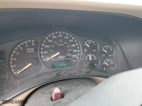 2002 Chevrolet Tahoe LT with VIN 1GNEC13Z52R257562, listed as a Copart auction lot 87718645 with 347,275 mi miles and Salvage Title. Bid and sale history available at carsss.com. Image 9.