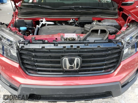 2022 Honda Ridgeline RTL-E z VIN 5FPYK3F72NB028692, wystawiony jako Copart lot #66997505 z przebiegiem 9 337 mil mil oraz Czysty tytuł • Clean title. Historia ofert i sprzedaży dostępna na DreamBid. Obrazek 11.