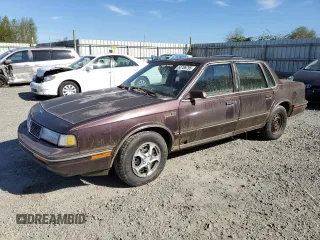 1987 Oldsmobile Cutlass Ciera with VIN 2G3AM51RXH9391582, listed as a Copart auction lot 53736795 with 81,728 mi miles and Clean Title. Bid and sale history available at DreamBid. Image 1.