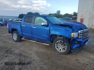 2020 GMC Canyon 4WD SLT with VIN 1GTG6DEN7L1216595, listed as a Copart auction lot 72227504 with 22,075 mi miles and Clean Title. Bid and sale history available at carsss.com. Image 4.