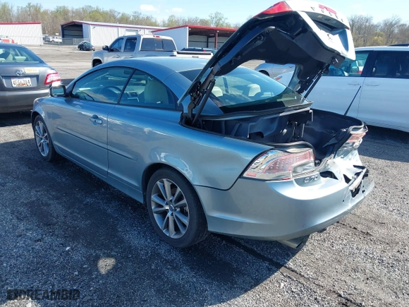 2011 Volvo C70 with VIN YV1672MC9BJ107531, listed as a IAAI auction lot 41966312 with 122,216 mi miles. Bid and sale history available at carsss.com. Image 3.