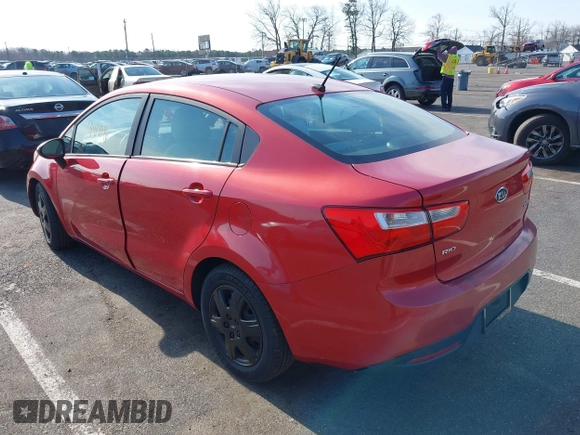 2013 Kia Rio EX with VIN KNADN4A31D6104127, listed as a IAAI auction lot 41914196 with 98,996 mi miles and . Bid and sale history available at DreamBid. Image 3.
