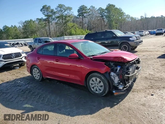 2020 Kia Rio S with VIN 3KPA24AD5LE284583, listed as a Copart auction lot 48487285 with 17,416 mi miles and Salvage Title. Bid and sale history available at DreamBid. Image 10.