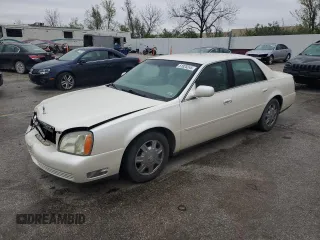 2003 Cadillac DeVille with VIN 1G6KD54Y23U291126, listed as a Copart auction lot 51825245 with 0 mi miles and Salvage Title. Bid and sale history available at carsss.com. Image 1.