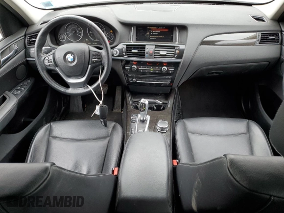 2016 BMW X3 xDrive28i with VIN 5UXWX9C58G0D82226, listed as a Copart auction lot 51960465 with 129,066 mi miles and Salvage Title. Bid and sale history available at DreamBid. Image 8.