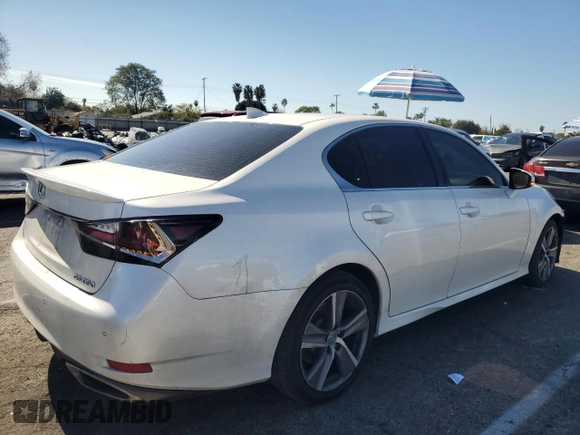 2016 Lexus GS 350 with VIN JTHBZ1BL0GA000885, listed as a Copart auction lot 46060485 with 96,678 mi miles and Salvage Title. Bid and sale history available at carsss.com. Image 3.