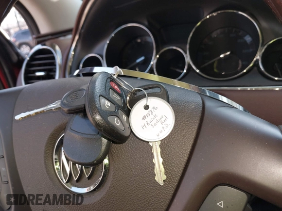 2014 Buick Enclave Leather with VIN 5GAKRBKD2EJ151905, listed as a IAAI auction lot 41704359 with 49,073 mi miles and . Bid and sale history available at DreamBid. Image 11.