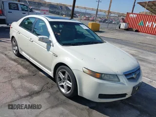 2005 Acura TL with VIN 19UUA66295A037691, listed as a IAAI auction lot 41506886 with 1 mi miles. Bid and sale history available at carsss.com. Image 1.